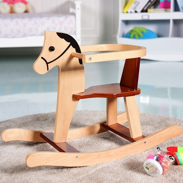 boys rocking horse