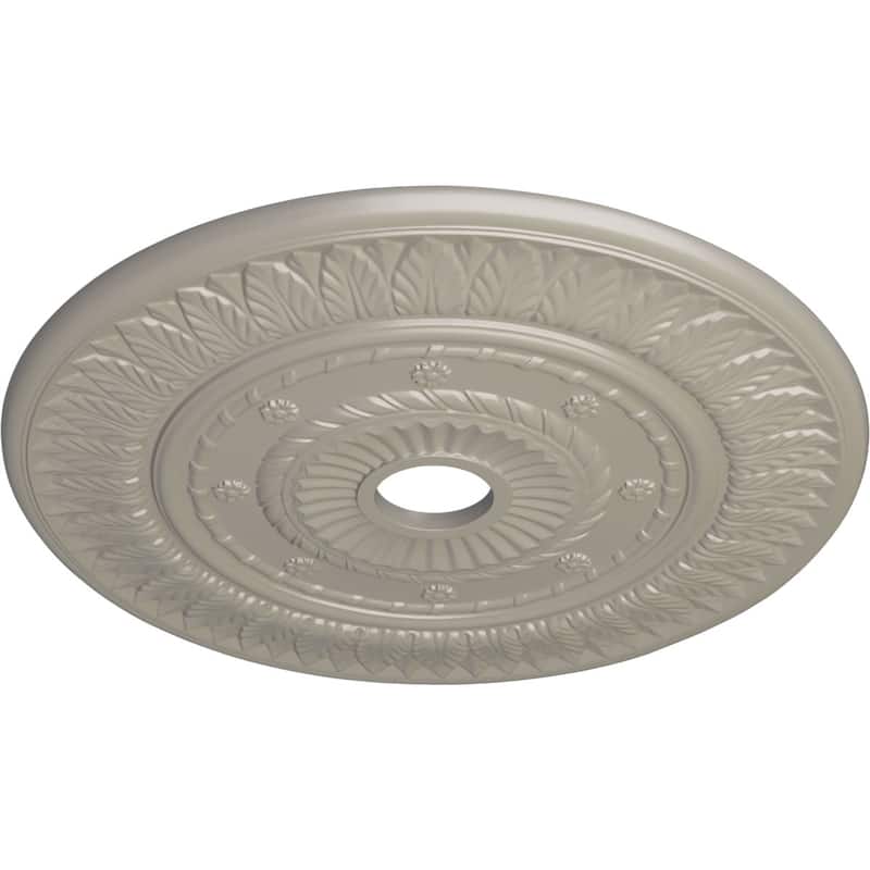 26 3/4"OD x 3 5/8"ID x 1 1/8"P Leaf Ceiling Medallion