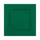Modern Solid Square Disposable Plastic Plate Packs - Party Supplies