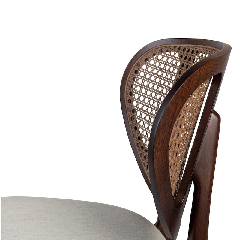 Modern Brazilian - Joelma - Cane Side Chair