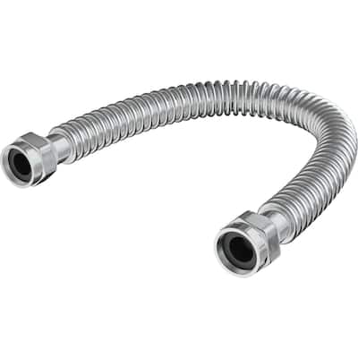 PROFLO 1 FIP 24" Stainless Steel COR Water Heater Connector