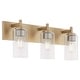 preview thumbnail 2 of 9, Quorum International 5200-3 Fallstaff 3 Light 23" Wide Vanity Light