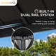 preview thumbnail 15 of 14, Sunjoy Patio Hardtop Gazeb with Netting and Curtain