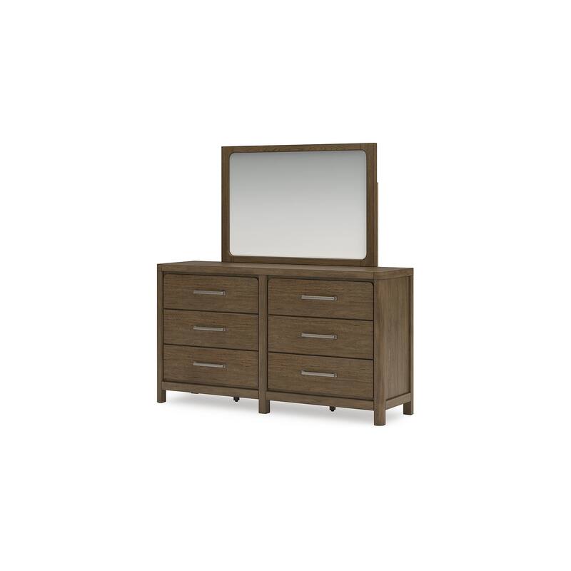 Signature Design by Ashley Cabalynn Brown Dresser and Mirror