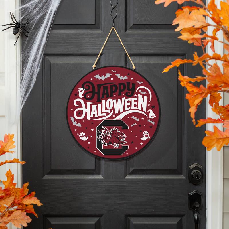 University of South Carolina 18" x 18" Halloween Door Décor Wall Sign