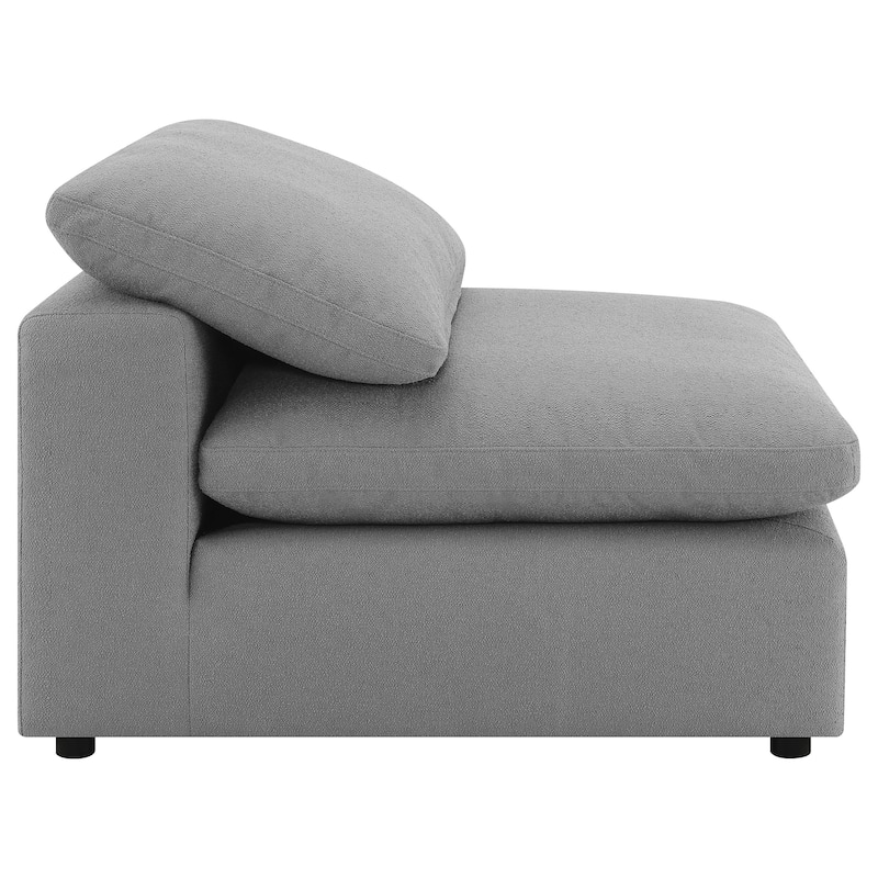 Raleigh Boucle Upholstered Armless Chair