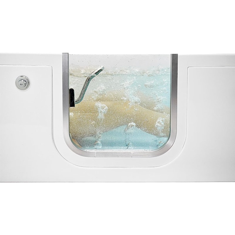 Ella Laydown 32x72 Soaking Walk in Bathtub