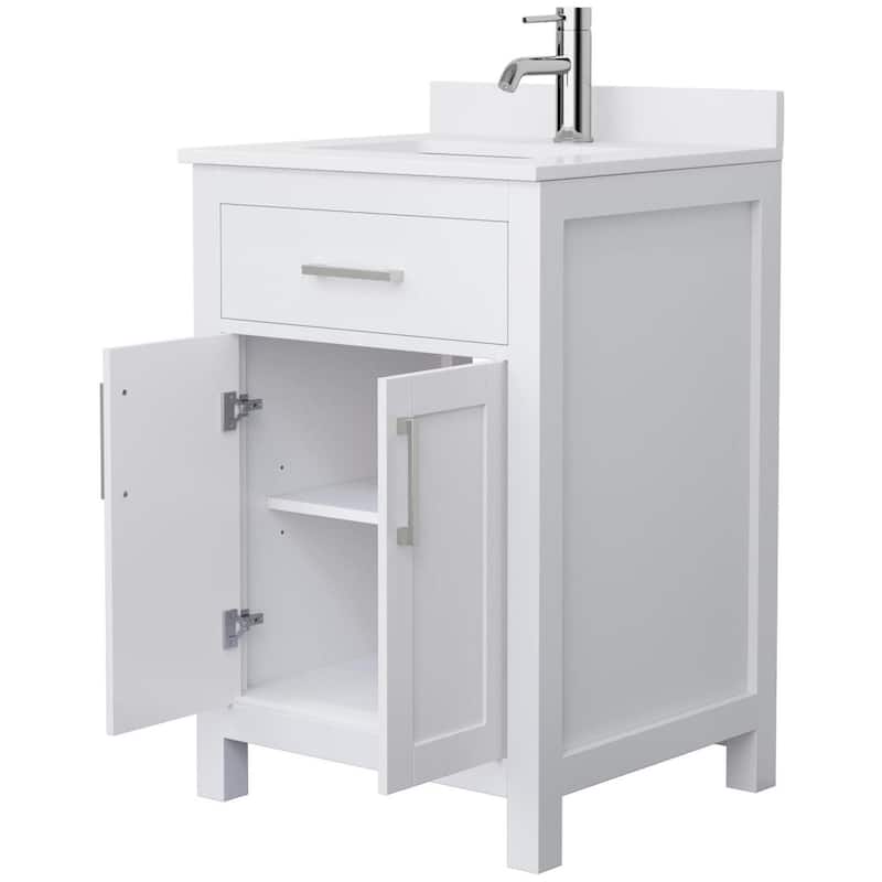 Wyndham Collection WCG242424S-VCA-MXX Beckett 24" Free Standing Single