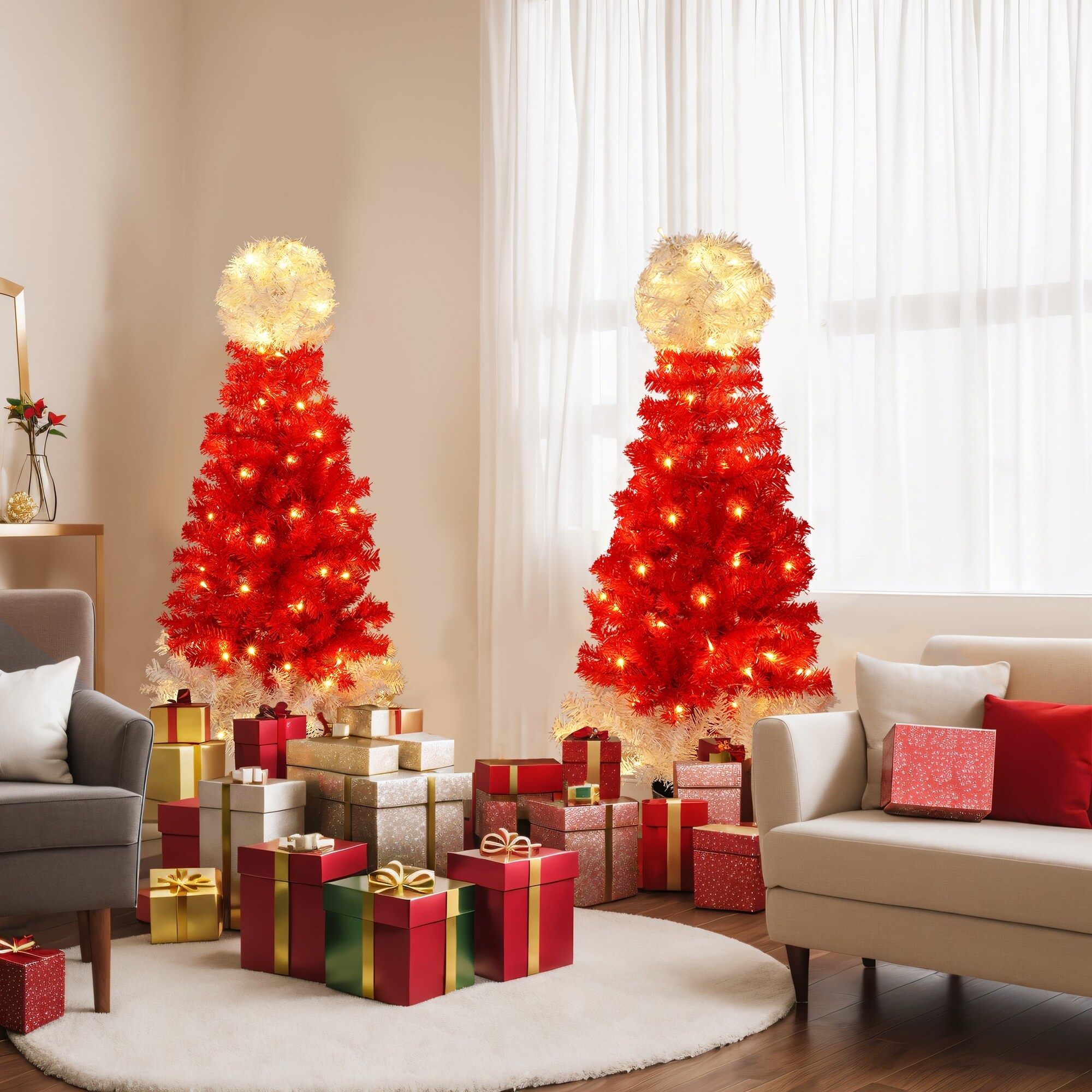 4ft outdoor christmas tree cheap