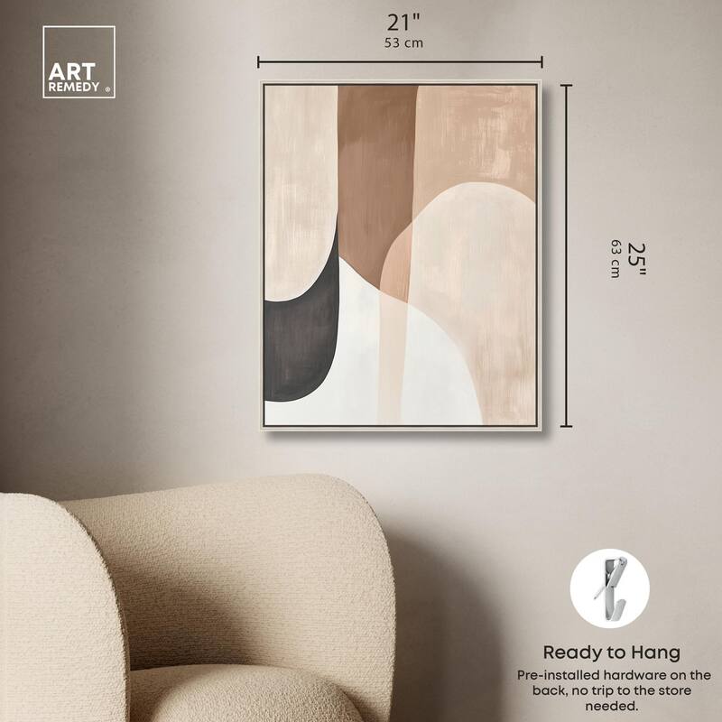 Soul of Form I Canvas by Art Remedy