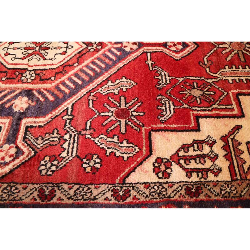 ECARPETGALLERY Hand-knotted Anadol Red Wool Rug - 3'10 x 6'5