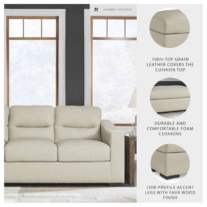 Signature Design by Ashley Treasure Trove Beige Sofa - 93" W x 40" D x 40" H