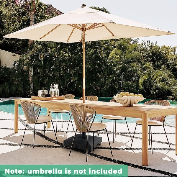 banana leaf patio umbrella Green Marconi Banana Leaf Crank & Tilt Round Patio Umbrella, 9'