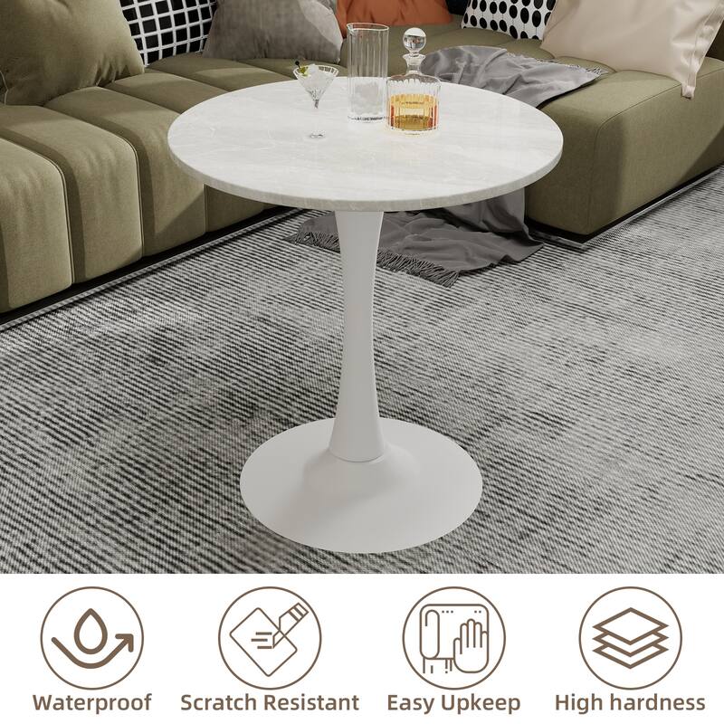 Mid-century modern style dining table suitable for 2-4 people