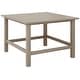 preview thumbnail 1 of 180, Laguna Kids Outdoor 31" Square Poly Dining Table Weathered Wood