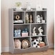 preview thumbnail 6 of 17, Toy Storage Cabinet for Storage Books and Toys Grey