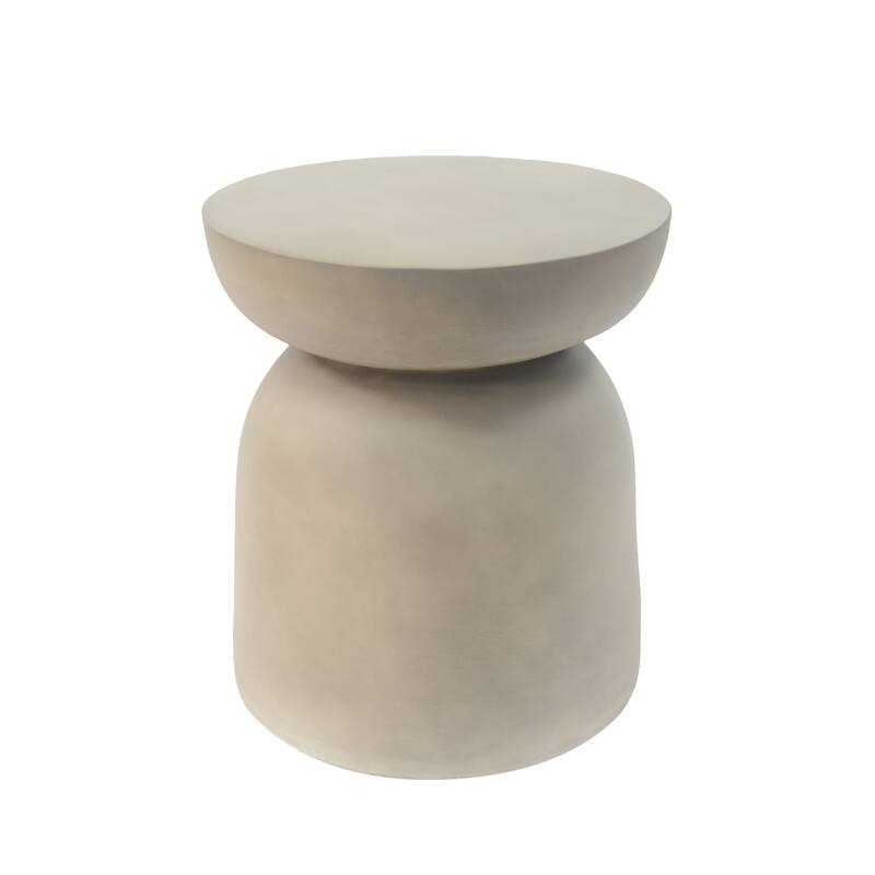 Christopher Knight Home -Outdoor Ava Chic Concrete Accent Table