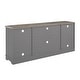 preview thumbnail 8 of 19, 70 in. Extra-Wide Navy TV Stand for TVs up to 75 in.