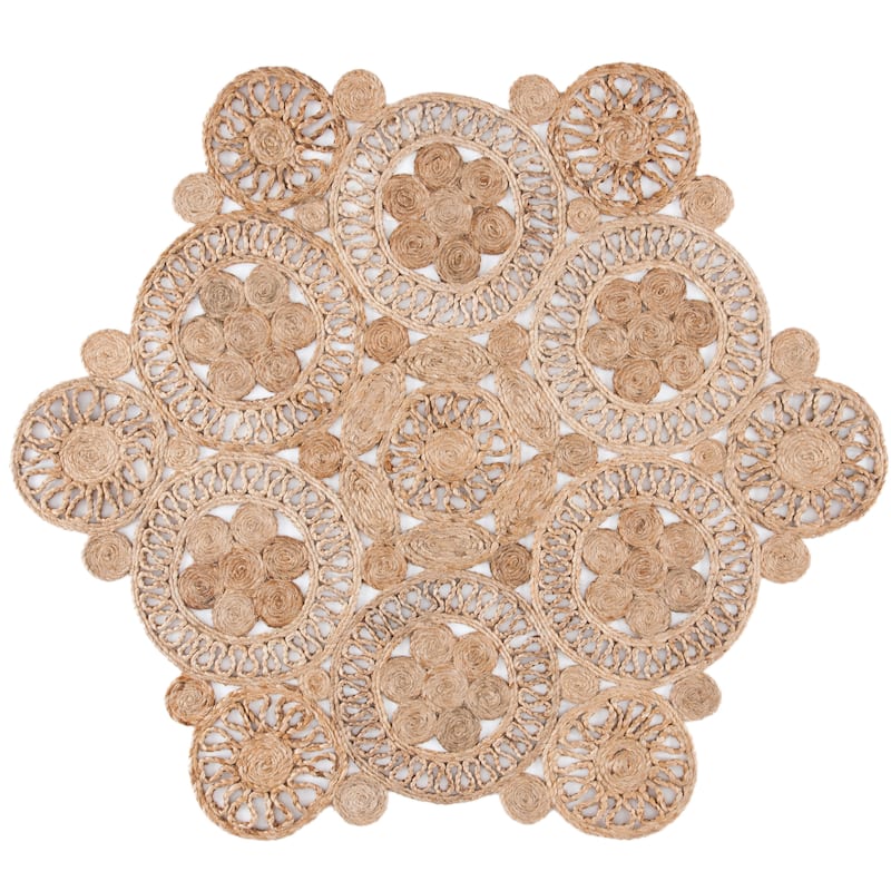 SAFAVIEH Handmade Natural Fiber Ulyana Casual Jute Rug