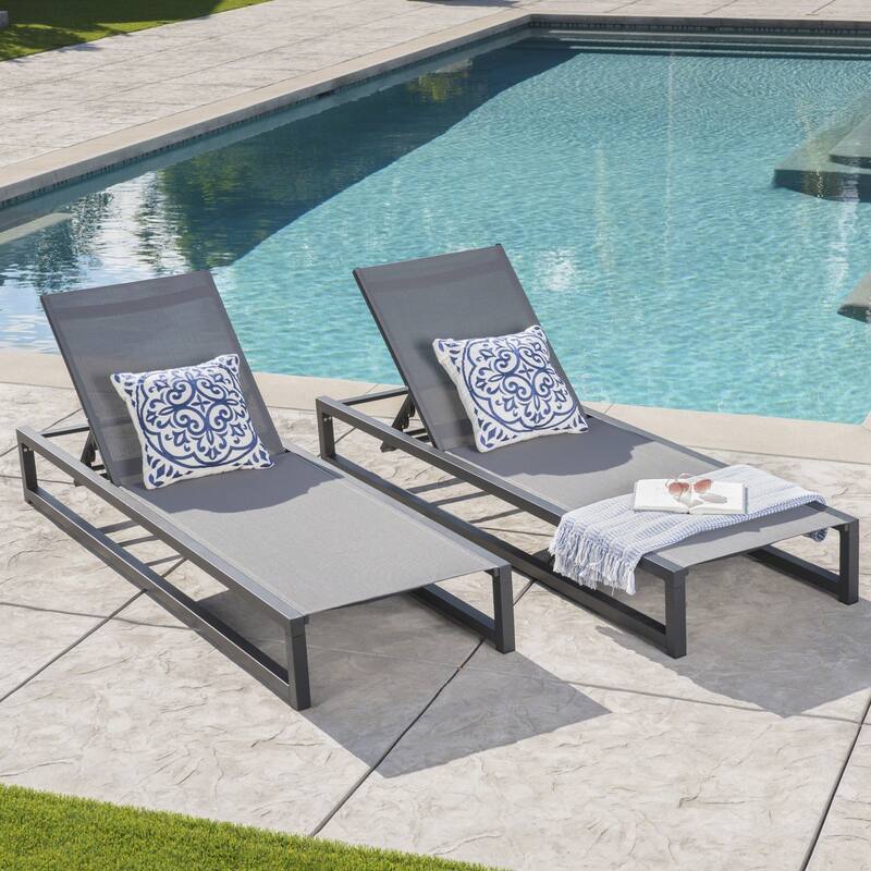 Outdoor CHAISE LOUNGE( SET OF 2 )