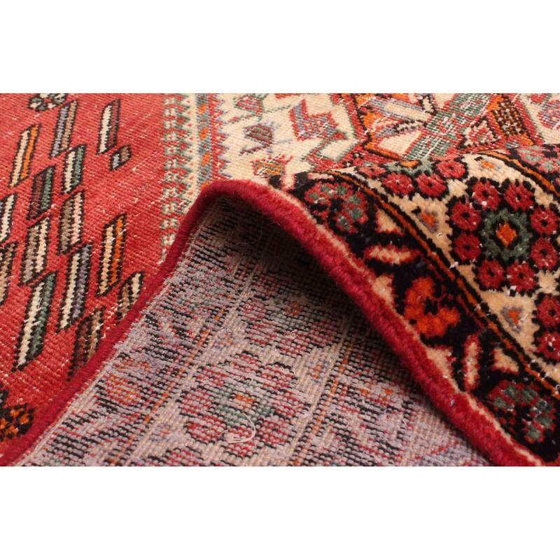 ECARPETGALLERY Hand-knotted Antalya Vintage Light Red Wool Rug - 4'11 x 6'6