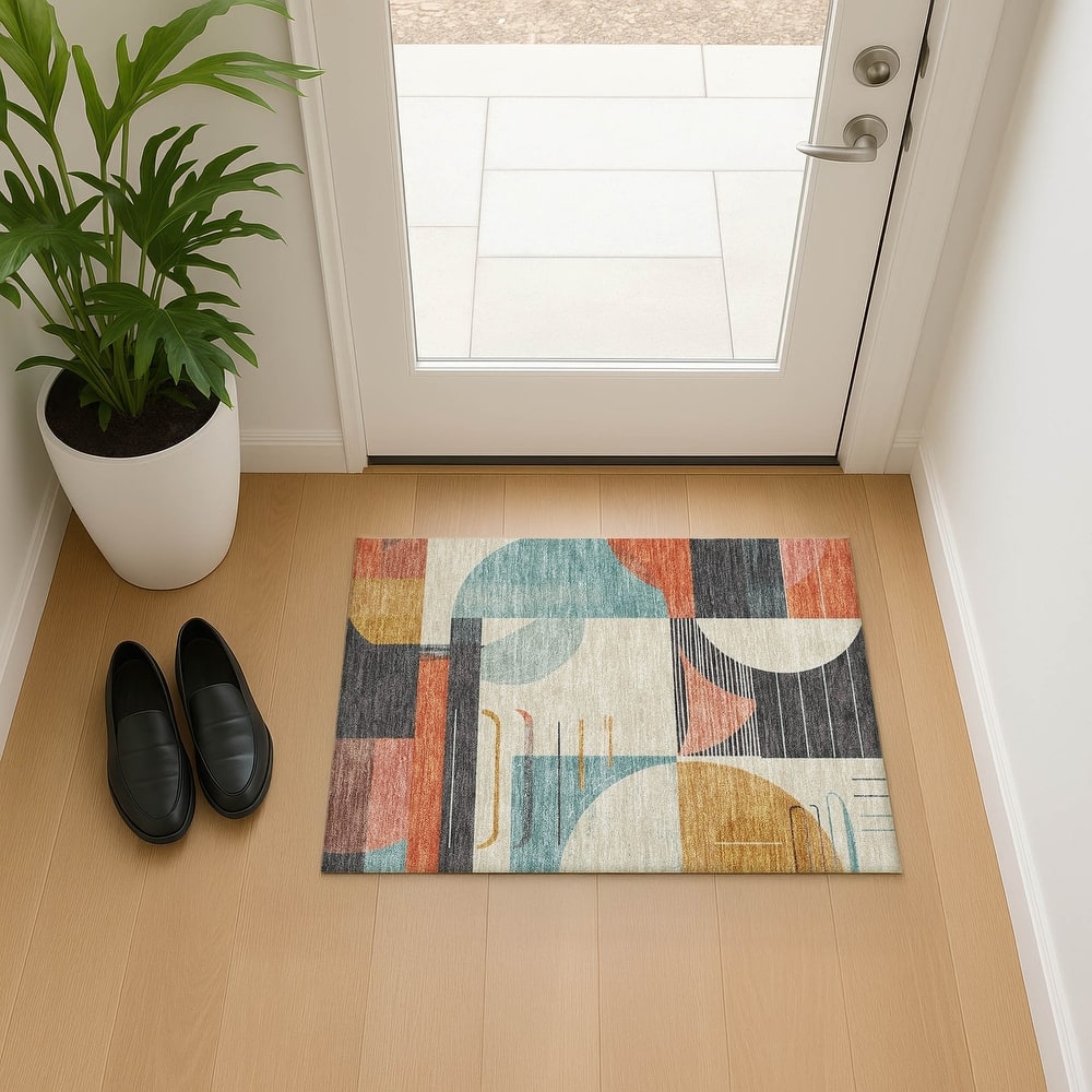 Premium Washable Super Soft Contemporary Mayfield Rug