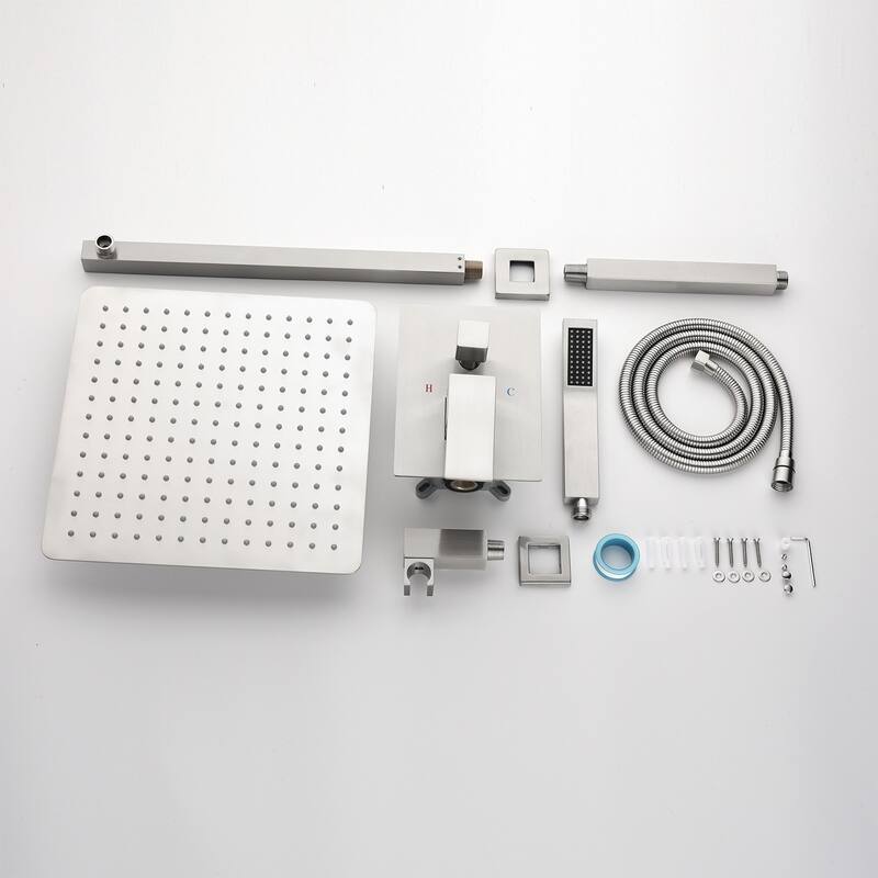 12" Rain Shower Head Systems Wall Mounted Shower