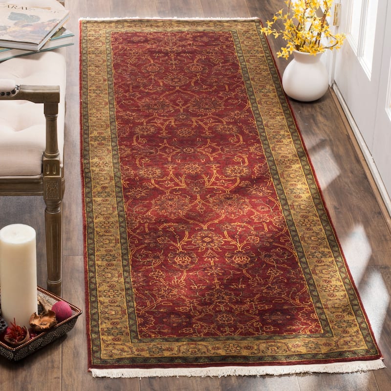 SAFAVIEH, Couture Hand-knotted Ganges River Argjela Traditional Oriental Wool