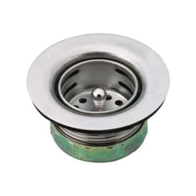 Moen 2" basket strainer with drain assembly ZH-204 - Chrome