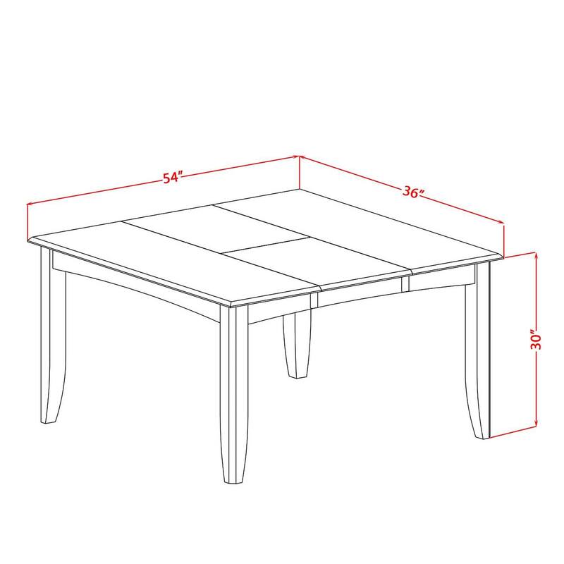 HomeStock 6-Piece Square Black & Cherry Finish Solid Wood Top dining Table with 1-Bench and 4-Chairs