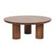 preview thumbnail 2 of 2, Sagebrook Home Mango Wood Elegant Pair of Boho Coffee Tables for Modern Homes