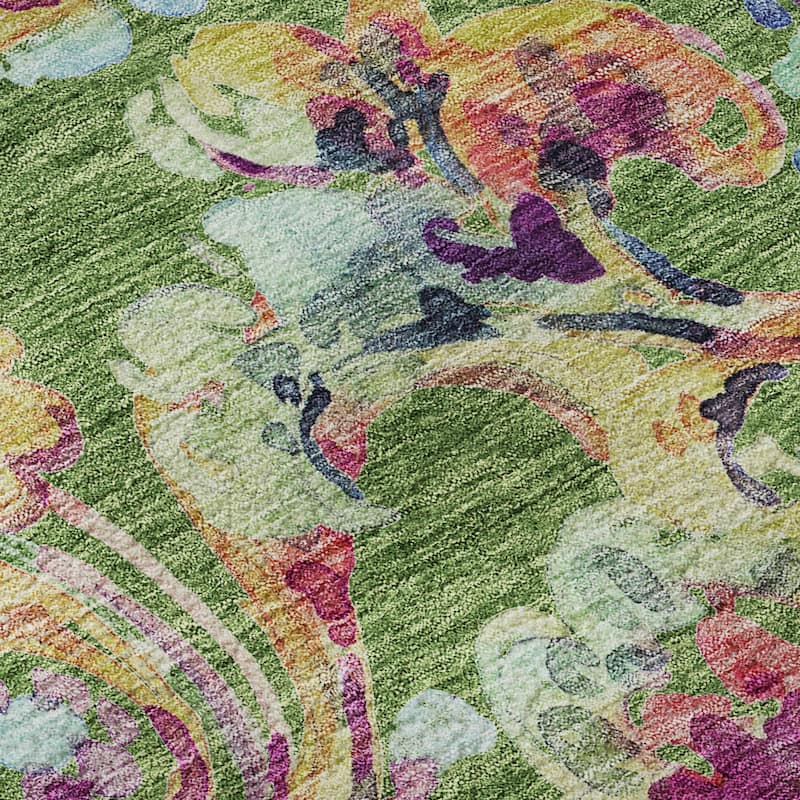 Premium Washable Super Soft Paisley Mayfield Rug