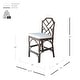 preview thumbnail 39 of 39, NPD Furniture Kara Rattan Counter Stool (Set of 2)
