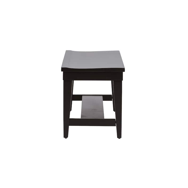The Gray Barn Hearthstone Ridge Tobacco & Black 6 Piece Rectangular Table Set