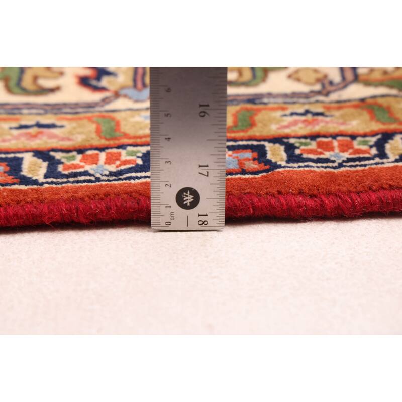 ECARPETGALLERY Hand-knotted Royal Mahal Dark Copper Wool Rug - 5'10 x 9'2