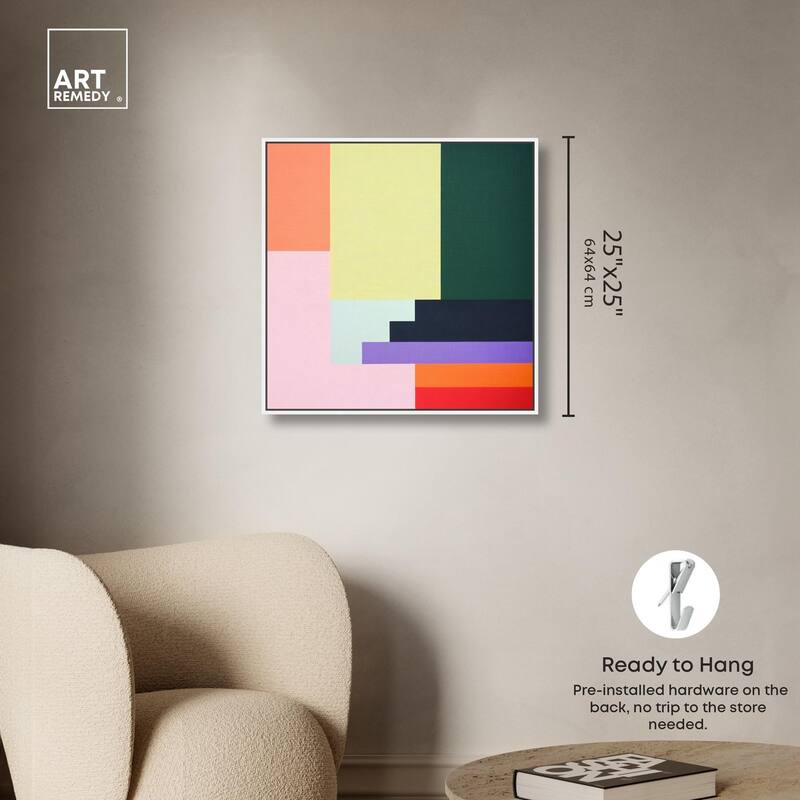 Rectilinear Rhapsody II Canvas by Art Remedy