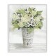 preview thumbnail 18 of 22, Stupell French Floral Greenery Bouquet Parisian Charm Flowers Framed Wall Art - White 11 x 14 - White