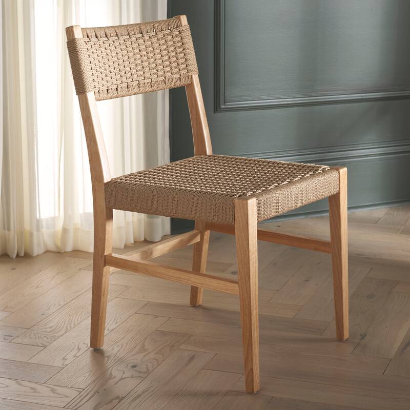 SAFAVIEH HOME Dutton Woven Dining Chair - 18"W x 24"D x 33"H