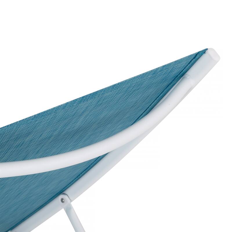 VredHom Outdoor Furniture Patio Chaise Lounge with Side Table - 76.38 " L x 23.62 " W x 13" H