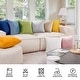 preview thumbnail 4 of 6, Deconovo Velvet Soft Throw Pillow Covers 2 PCS (Cover Only)
