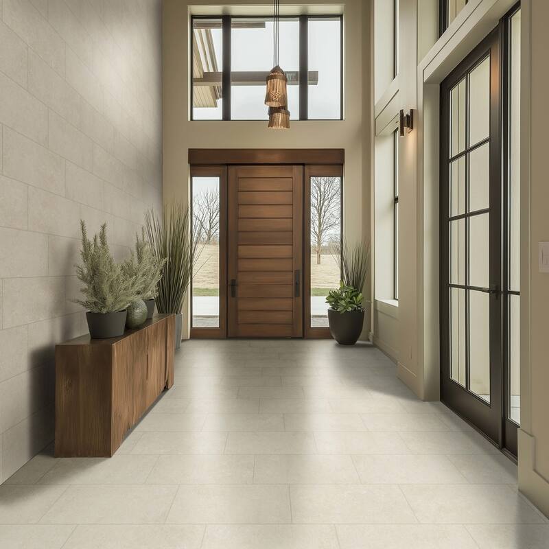 Ackland AKNPTMEL12X24-PL Mele - 12" x 24" Porcelain Solid Floor and
