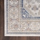 preview thumbnail 22 of 46, New Concept Washables Series 4 Indoor only Persian Area Rug 4' x 6' - Grey/Blue - Rectangle