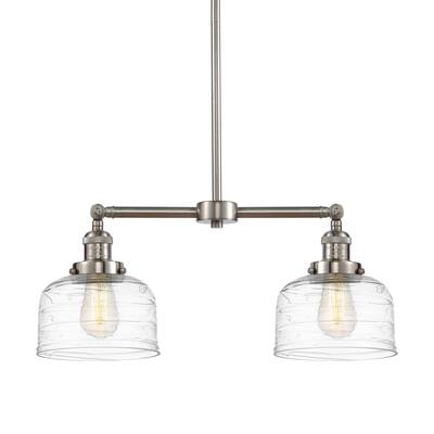 Innovations Lighting 209-10-21 Bell Linear Bell 2 Light 21" Wide