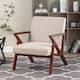 Option Sandy Beige Fabric/Espresso