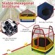 preview thumbnail 18 of 48, Costway 7FT Kids Trampoline Outdoor Indoor Recreational Bounce Jumper
