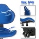 preview thumbnail 60 of 89, JJS Ergonomic Mesh Office Chair Adjustable Lumbar Support Computer Desk Chair