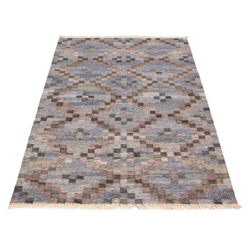 Ankara FW Denim Blue Kilim 5'1" x 8'1" - 5'1 x 8'1