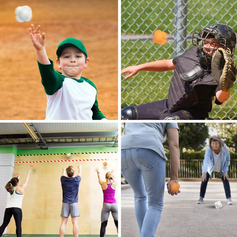 GSE™ Baseball/Softball Reaction Ball, Reactivity Agility Trainer Ball