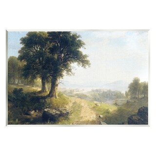 Stupell Classic Rural Oak Landscape Wall Plaque Art Design by Lil' Rue ...