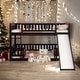 preview thumbnail 2 of 48, Full Over Full Low Bunk Bed with Fence and Ladder for Toddler Kids Teens,Elegant Children Bed